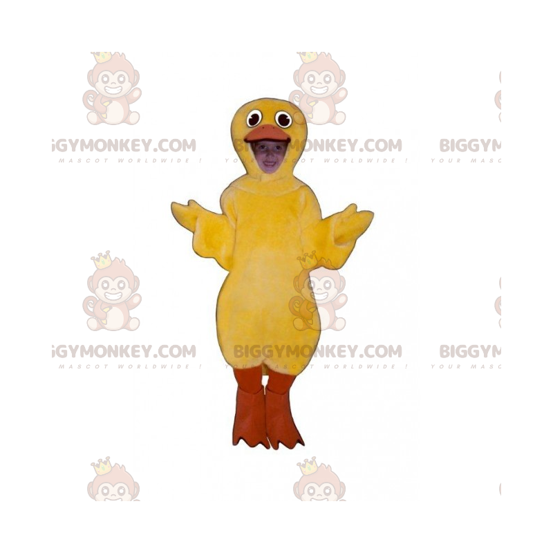 BIGGYMONKEY™ Farm Animal Mascot Kostuum - Geel Kuiken -