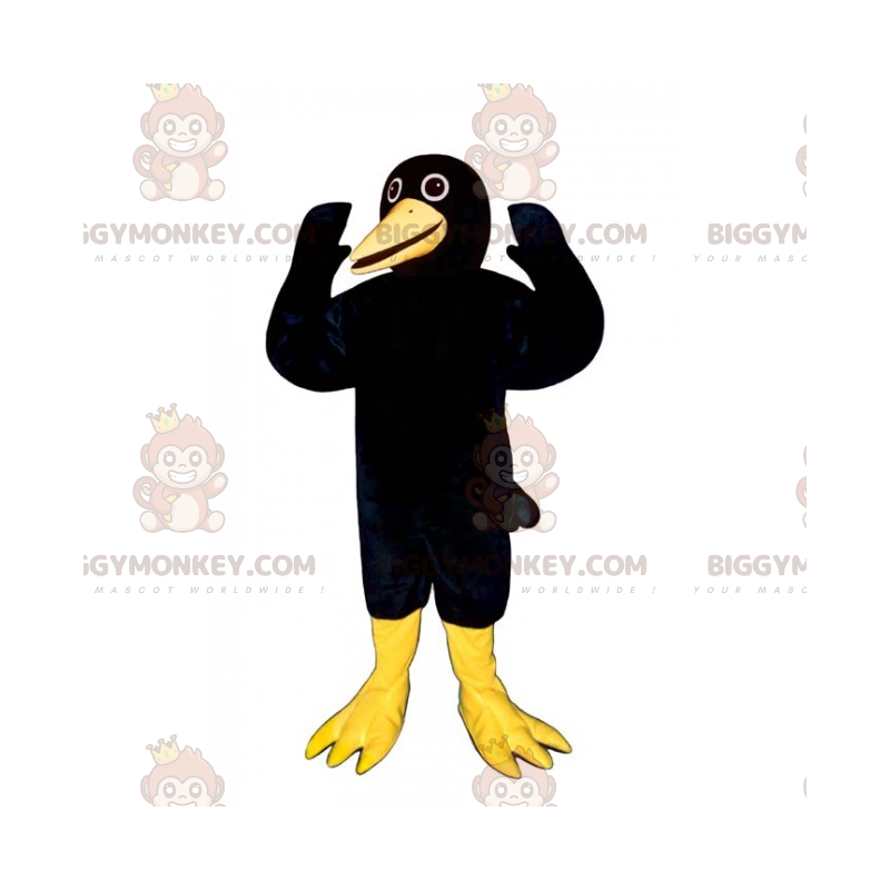 BIGGYMONKEY™ Forest Animalsin maskottiasu - Funny Crow - BIGGYMONKEY™ Forest Animalsin maskottiasu - Funny Crow -