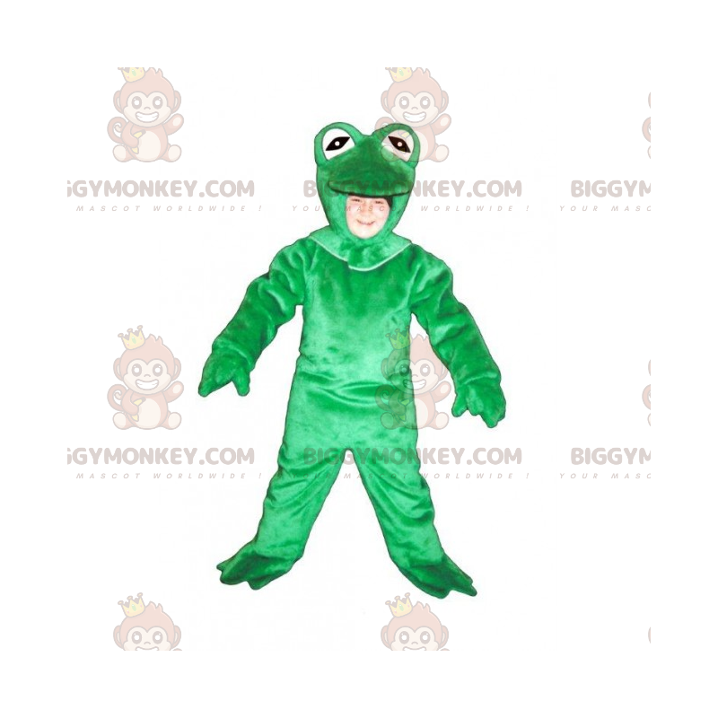 BIGGYMONKEY™ Waldtier-Maskottchen-Kostüm – grüner Frosch - BIGGYMONKEY™ Waldtier-Maskottchen-Kostüm – grüner Frosch -
