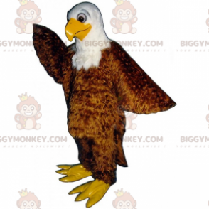BIGGYMONKEY™ Forest Animalsin maskottiasu - Sweet Eyed Brown Eagle - Lintu maskotti - BIGGYMONKEY_014799 - BiggyMonkey.com