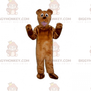 Brown Bear BIGGYMONKEY™ Mascot Costume With A Fun Look -