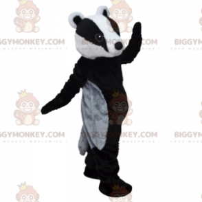 BIGGYMONKEY™ Forest Animals -maskottiasu - Majava ja sininen paita - Metsän eläimiä - BIGGYMONKEY_014804 - BiggyMonkey.com