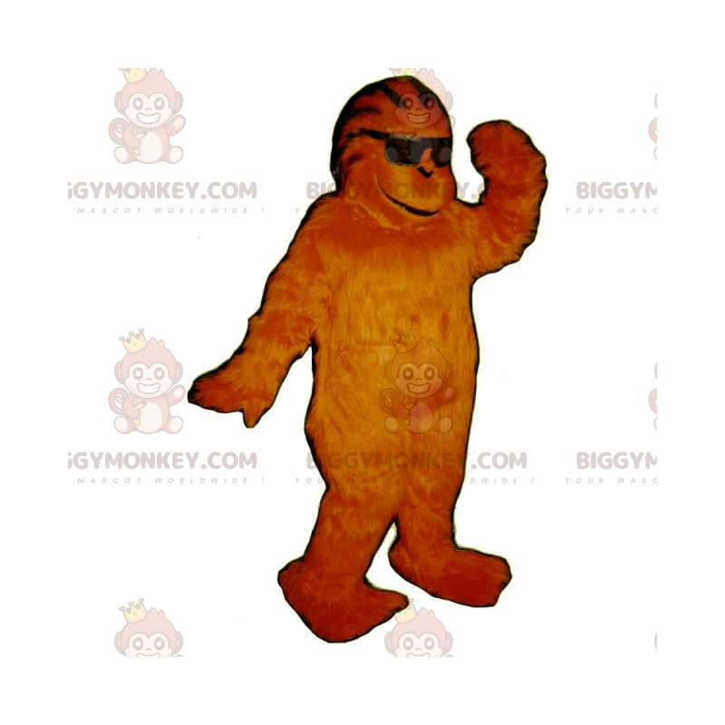 BIGGYMONKEY™ Jungle Animals maskotkostume - brilleabe - Abermasker - BIGGYMONKEY_014818 - BiggyMonkey.com