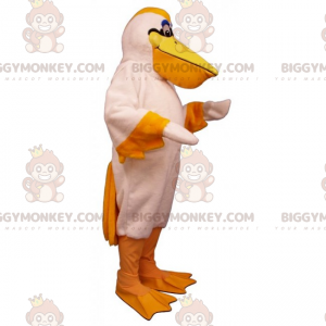 BIGGYMONKEY™ Meerestier-Maskottchen-Kostüm – Pelikan -
