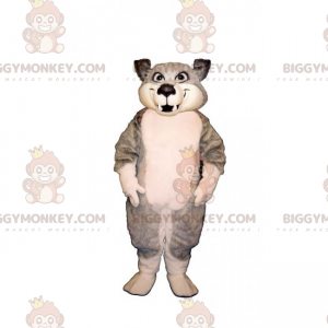 Mountain Animals BIGGYMONKEY™ maskotkostume - Baby Wolf - Ulv-maskoter - BIGGYMONKEY_014824 - BiggyMonkey.com