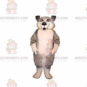 Mountain Animals BIGGYMONKEY™ Mascot Costume - Baby Wolf -