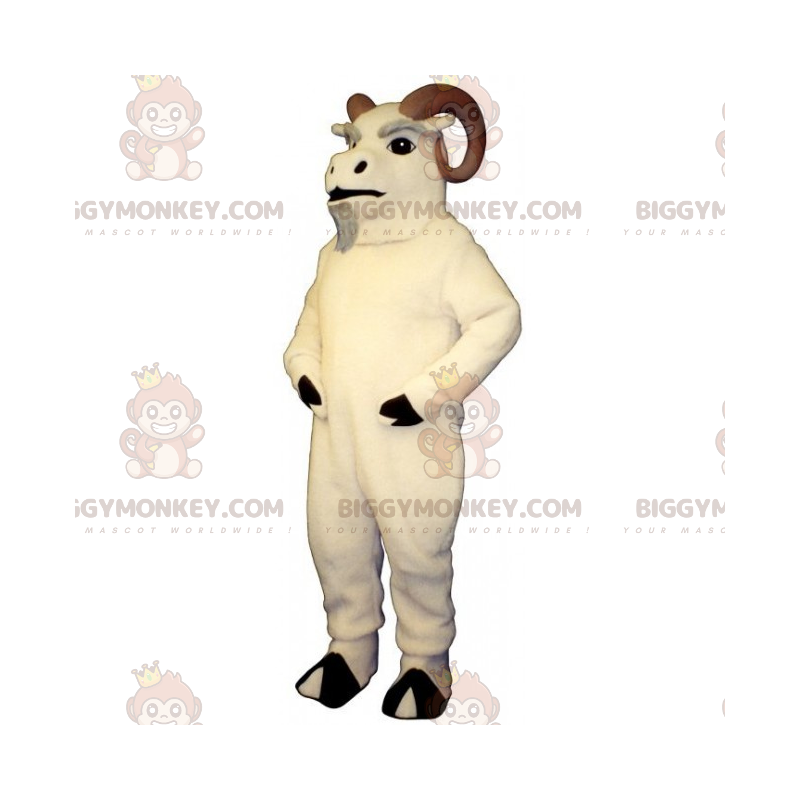 BIGGYMONKEY™ Mountain Animals -maskottiasu - Oinas, jolla on BIGGYMONKEY™ Mountain Animals -maskottiasu - Oinas, jolla on
