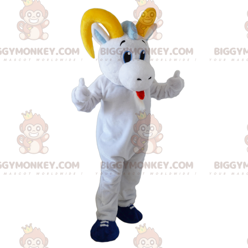 BIGGYMONKEY™ Maskotkostume Stork med orange næb - BIGGYMONKEY™ Maskotkostume Stork med orange næb -