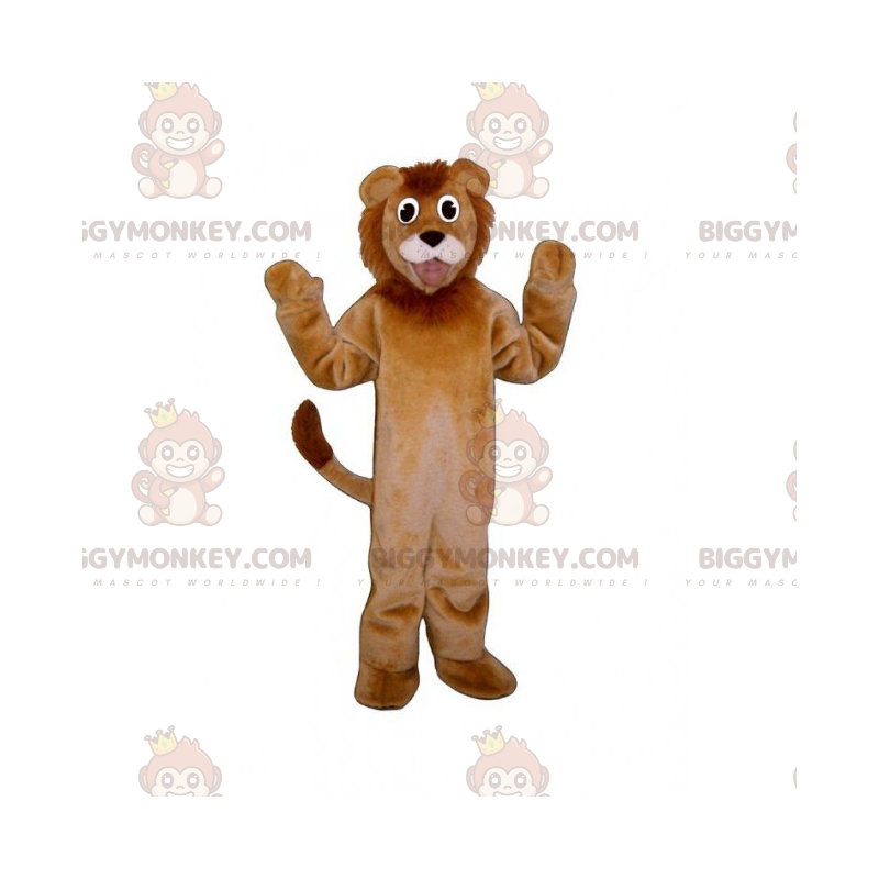 BIGGYMONKEY™ Savanna Animals Mascot Costume - Løve - BIGGYMONKEY™ Savanna Animals Mascot Costume - Løve -