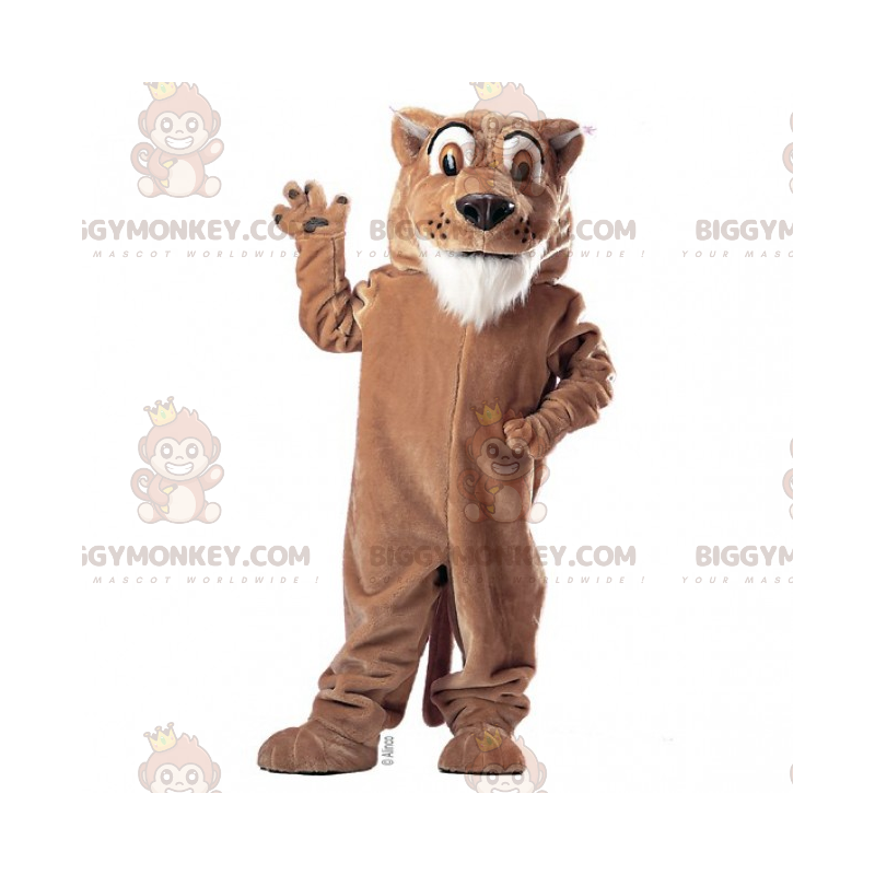 BIGGYMONKEY™ Savanna Animals Maskotdräkt - Lejoninna - Lion maskot - BIGGYMONKEY_014836 - BiggyMonkey.com