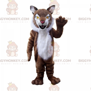 BIGGYMONKEY™ Savanna Animals Mascot Costume - White Bellied