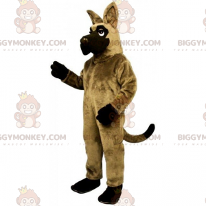 BIGGYMONKEY™ Kjæledyrmaskotkostyme - tysk Shepherd - Hundemasker - BIGGYMONKEY_014845 - BiggyMonkey.com