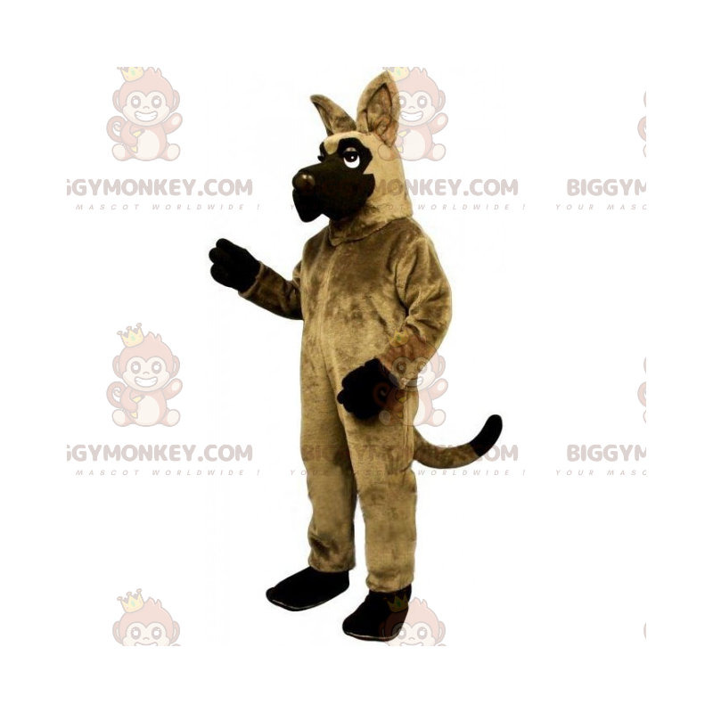 BIGGYMONKEY™ lemmikkieläinten maskottiasu - saksanpaimenkoira - BIGGYMONKEY™ lemmikkieläinten maskottiasu - saksanpaimenkoira -