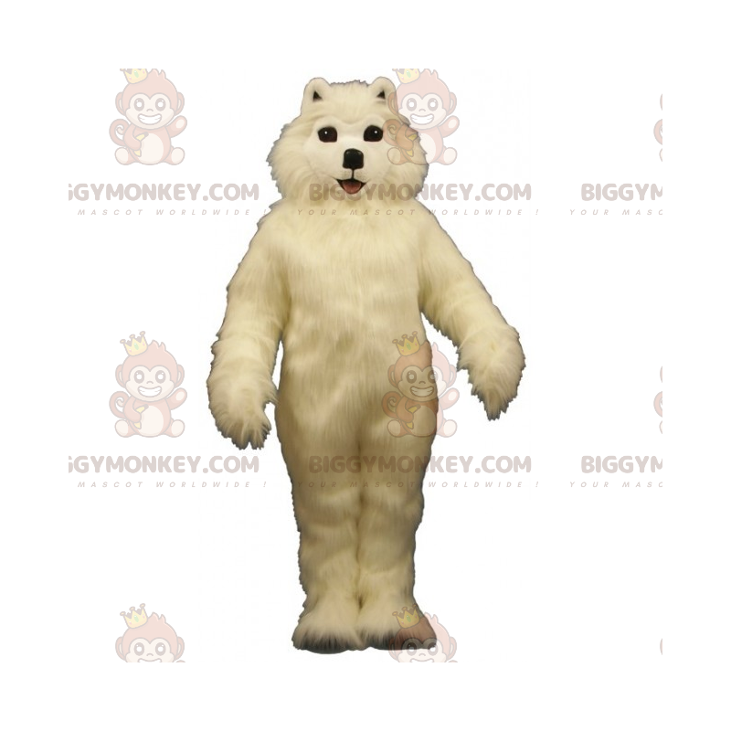 Disfraz de mascota BIGGYMONKEY™ - Bichón maltés - Disfraz de mascota BIGGYMONKEY™ - Bichón maltés -