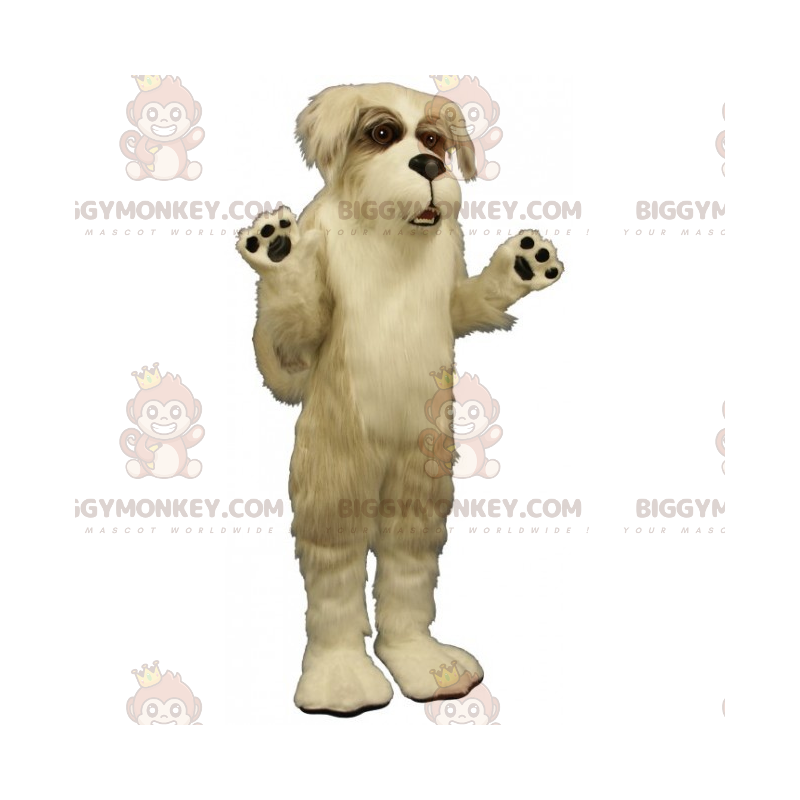 BIGGYMONKEY™ lemmikkieläinten maskottiasu - kettuterrieri - BIGGYMONKEY™ lemmikkieläinten maskottiasu - kettuterrieri -