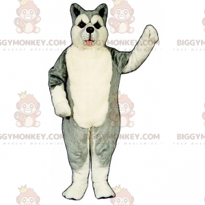 BIGGYMONKEY™ Husdjursmaskotdräkt - Husky - BiggyMonkey maskot