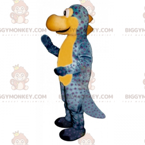 Στολή μασκότ BIGGYMONKEY™ Prehistoric Animals - Μπλε Δεινόσαυρος - Μασκότ δεινοσαύρων - BIGGYMONKEY_014862 - BiggyMonkey.com