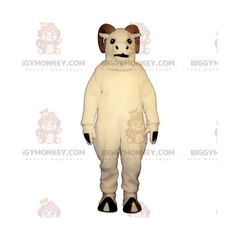 Wild Animal BIGGYMONKEY™ maskotkostume - Vædderen - Wild Animal BIGGYMONKEY™ maskotkostume - Vædderen -