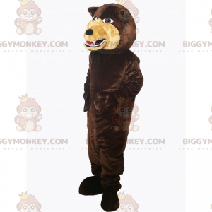 Wildes Tier BIGGYMONKEY™ Maskottchenkostüm – Fierce Bear -