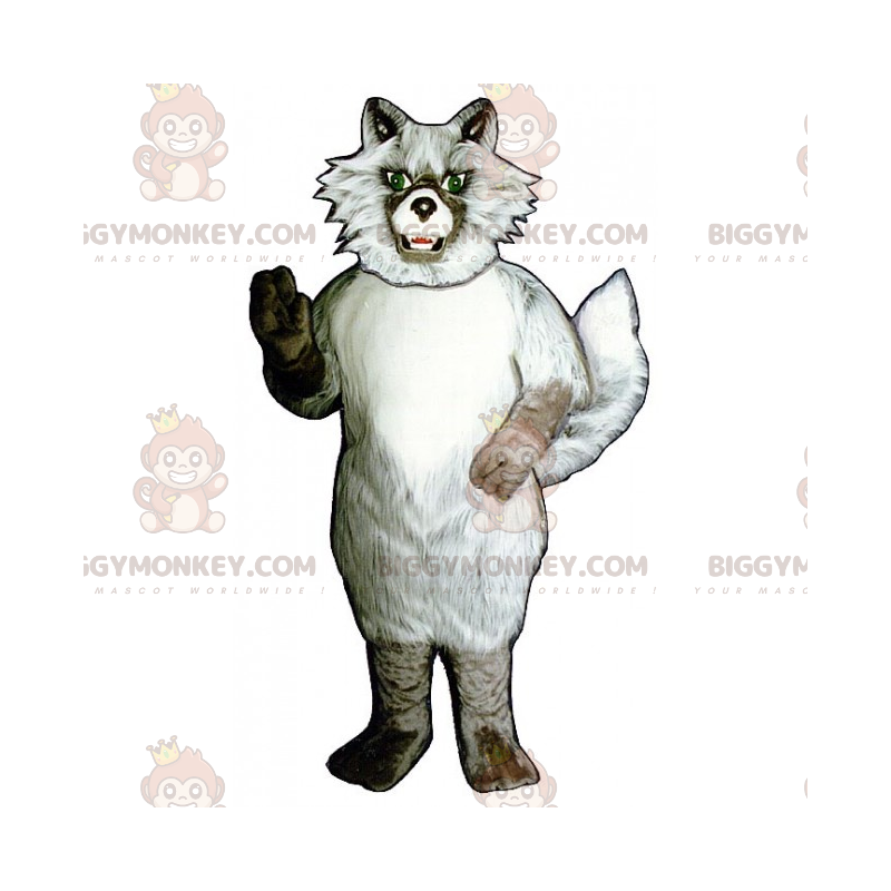 BIGGYMONKEY™ Mountain Wild Animals -maskottiasu - susi - BIGGYMONKEY™ Mountain Wild Animals -maskottiasu - susi -