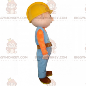 Traje de mascote BIGGYMONKEY™ Bob, o Construtor –