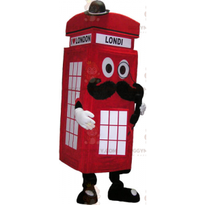 BIGGYMONKEY™ Engels Phone Booth-mascottekostuum -