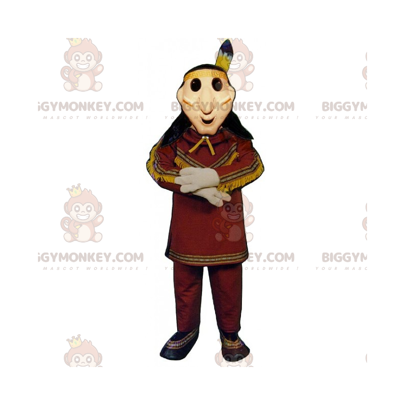 BIGGYMONKEY™ Native American Tribal Chief Mascot Costume -