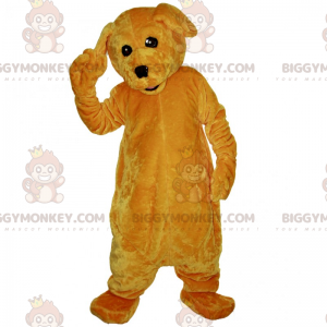 BIGGYMONKEY™ zacht bruin mascottekostuum voor honden -