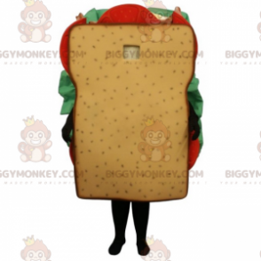 BIGGYMONKEY™ Club-Sandwich-Maskottchen-Kostüm - Biggymonkey.com
