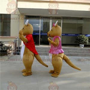 BIGGYMONKEY™ Couple Kangaroo Mascot Costume - Biggymonkey.com