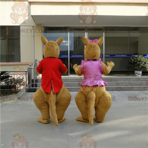 BIGGYMONKEY™ Couple Kangaroo Mascot Costume - Biggymonkey.com