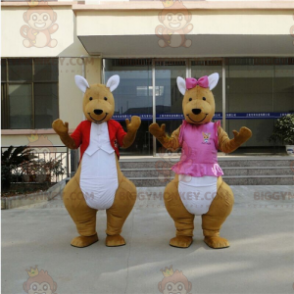 Disfraz de mascota canguro de pareja BIGGYMONKEY™ - Mascotas canguro - BIGGYMONKEY_014917 - BiggyMonkey.com