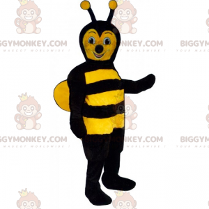 Costume de mascotte BIGGYMONKEY™ d'abeille au pelage doux -