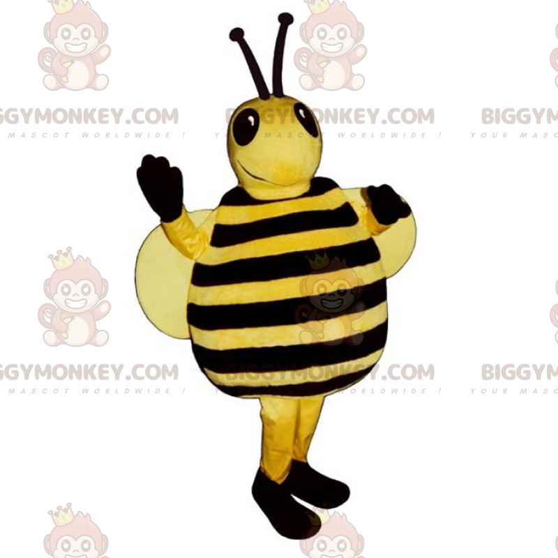 Big Winged Bee BIGGYMONKEY™ maskotkostyme - Bie maskoter - BIGGYMONKEY_014924 - BiggyMonkey.com