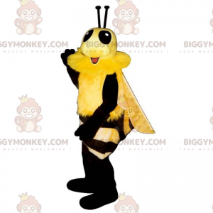 Costume da mascotte Bee BIGGYMONKEY™ con morbida pelliccia -