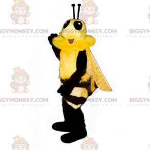 Bee BIGGYMONKEY™ mascottekostuum met zacht bont - Bee mascottes - BIGGYMONKEY_014930 - BiggyMonkey.com