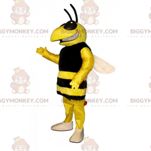 Costume de mascotte BIGGYMONKEY™ d'abeille avec un grand