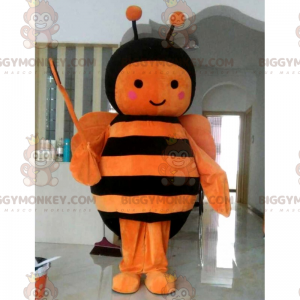 Costume de mascotte BIGGYMONKEY™ d'abeille orange -