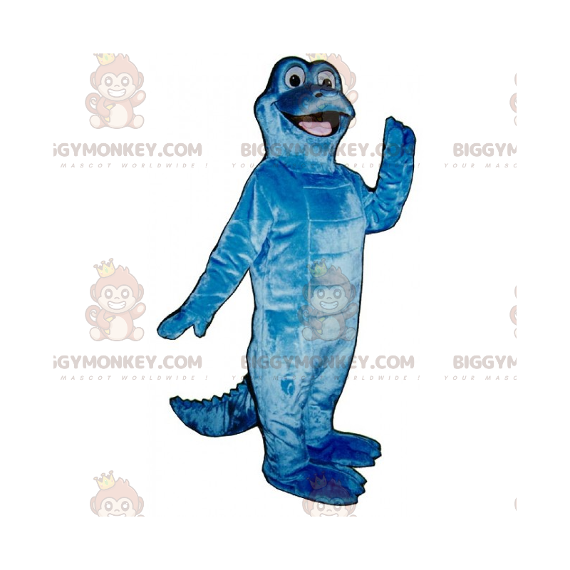 Costume de mascotte BIGGYMONKEY™ d'adorable dinosaure bleu au