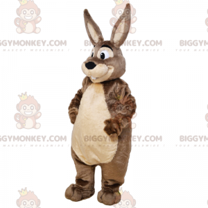 BIGGYMONKEY™ Süßes Bauchhasen-Maskottchen-Kostüm -