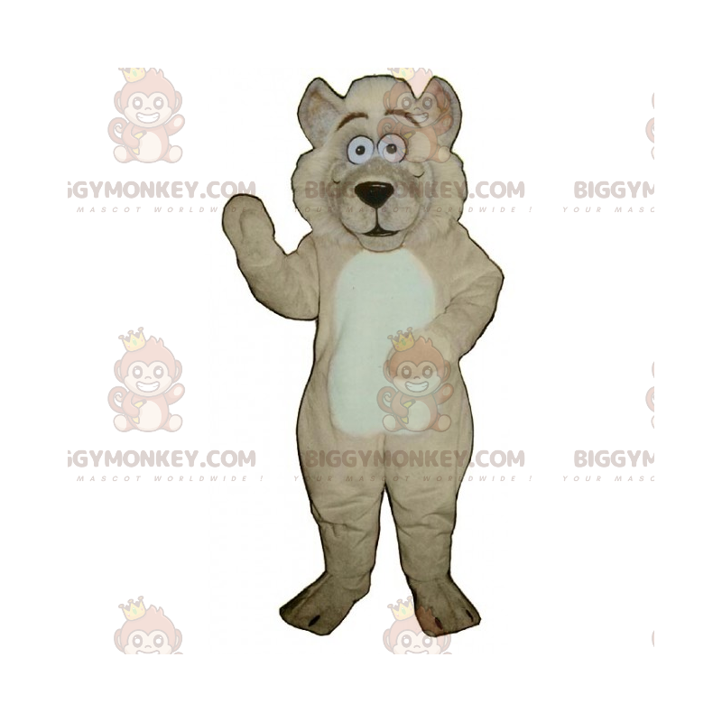 Ihana Wolf BIGGYMONKEY™ maskottiasu - Biggymonkey.com Ihana Wolf BIGGYMONKEY™ maskottiasu - Biggymonkey.com