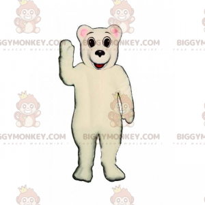 Kostium maskotki słodkiego misia polarnego BIGGYMONKEY™ -