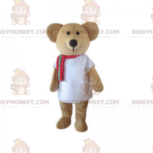 Traje de mascote BIGGYMONKEY™ de adorável ursinho de pelúcia