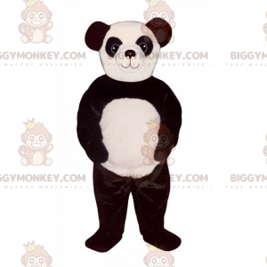 Süßes Big Eyed Panda BIGGYMONKEY™ Maskottchen Kostüm -