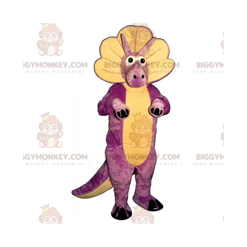 Suloinen Triceratops BIGGYMONKEY™ maskottiasu - Biggymonkey.com Suloinen Triceratops BIGGYMONKEY™ maskottiasu - Biggymonkey.com