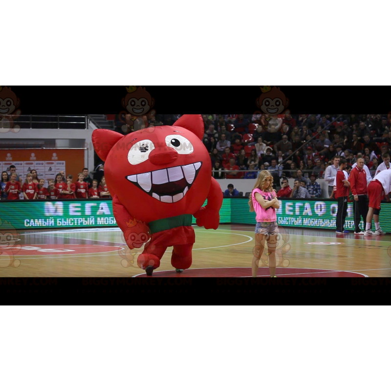 Giant Red Imp Devil BIGGYMONKEY™ maskotkostyme - Menneskelige maskoter - BIGGYMONKEY_01825 - BiggyMonkey.com
