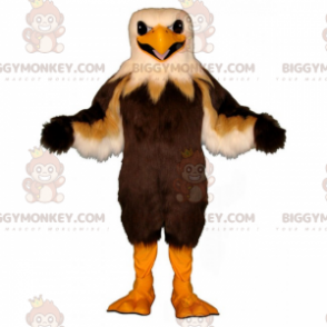 Bruin en bruin adelaar BIGGYMONKEY™ mascottekostuum -