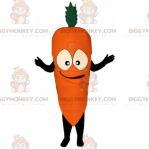 Disfraz de mascota BIGGYMONKEY™ de comida - Zanahoria -