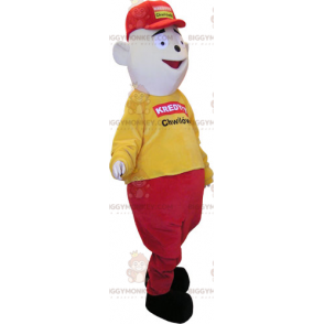 Glödlampa BIGGYMONKEY™ maskotdräkt - BiggyMonkey maskot