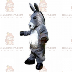 Kostým maskota šedého osla BIGGYMONKEY™ – Biggymonkey.com